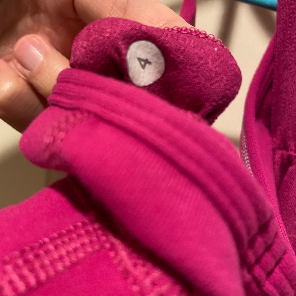 Lululemon No Limits Tank Raspberry Size 4 - Picture 3 of 6